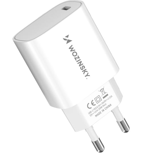 Netlader WZK WGWCCW, 20W, 3A, 1 x USB-C, Wit