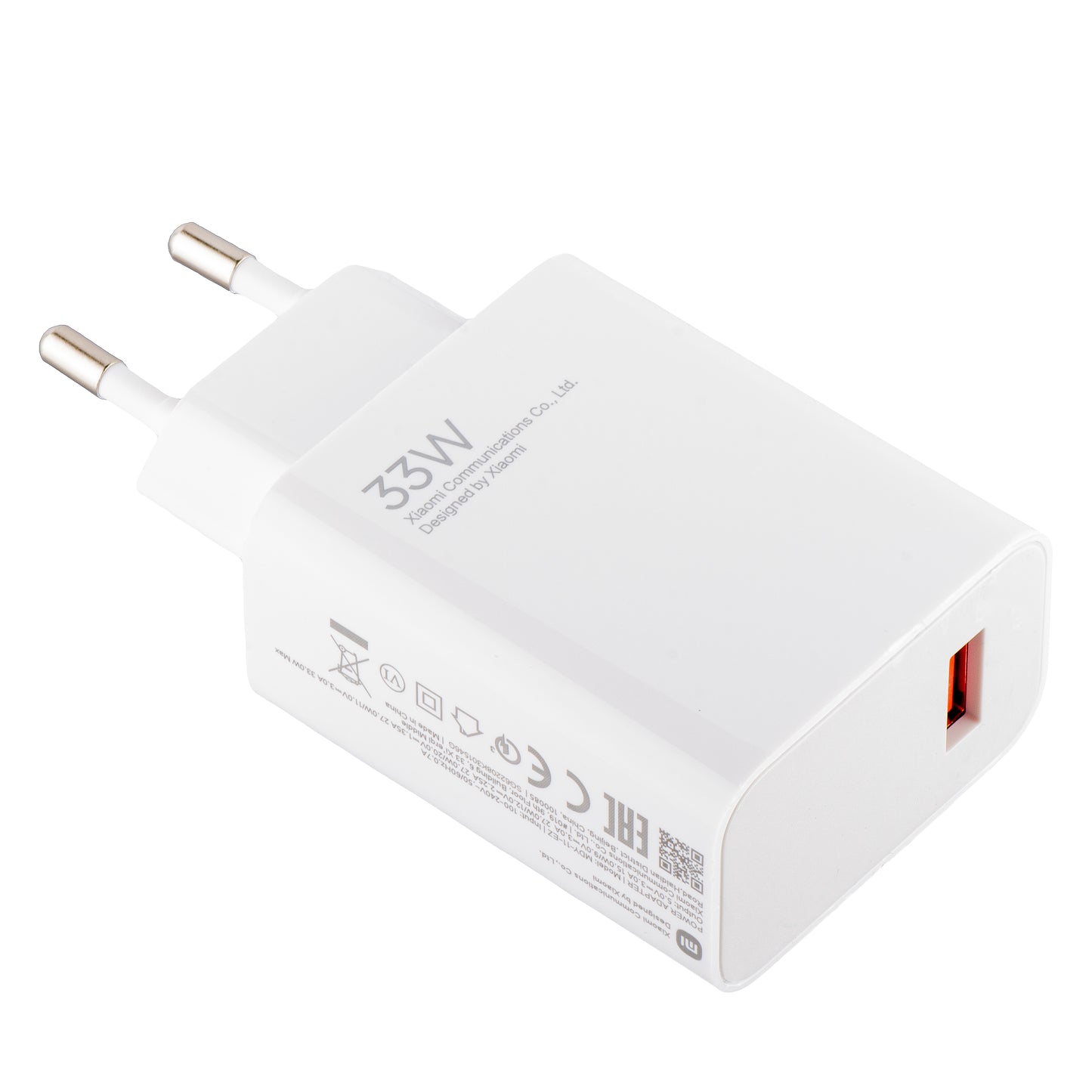 Xiaomi MDY-11EZ Netwerkoplader, 33W, 3A, 1 x USB-A, Wit