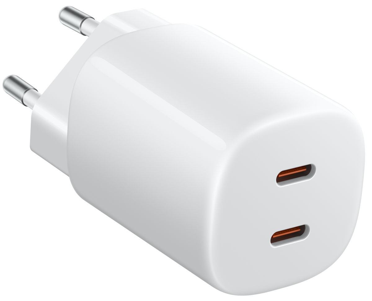 Xiaomi Nano Turbo Netlader, 45W, 3A, 2 x USB-C, Wit BHR087OEU