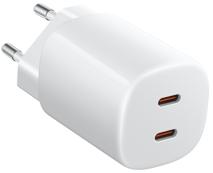 Xiaomi Nano Turbo Netlader, 45W, 3A, 2 x USB-C, Wit BHR087OEU