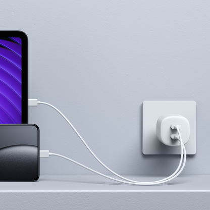 Xiaomi Nano Turbo Netlader, 45W, 3A, 2 x USB-C, Wit BHR087OEU
