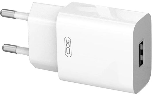 Netwerkoplader XO Design L99, 12W, 2.4A, 1 x USB-A, Wit