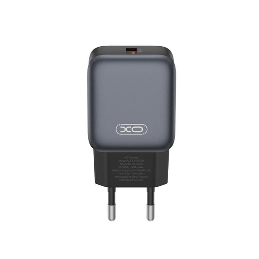 Netwerkoplader XO Design L152, 18W, 3A, 1 x USB-A, Zwart