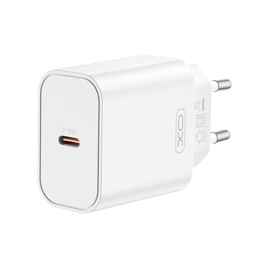 Netwerkoplader XO Design CE32, 20W, 3A, 1 x USB-C, Wit