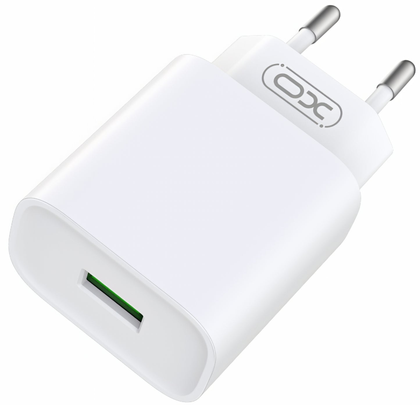 Netwerkoplader XO Design CE02D, 18W, 3A, 1 x USB-A, Wit