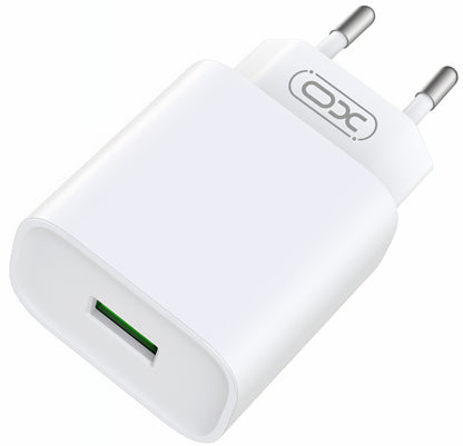 Netwerkoplader XO Design CE02D, 18W, 3A, 1 x USB-A, Wit
