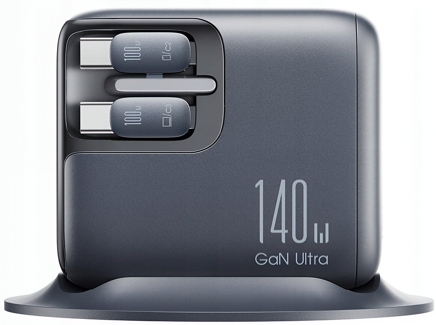 Oplaadstation met USB-C Kabel Joyroom Podix JR-TRD01, 140W, 1 x USB-C - 2 x USB-A, Gri