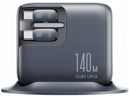 Oplaadstation met USB-C Kabel Joyroom Podix JR-TRD01, 140W, 1 x USB-C - 2 x USB-A, Gri