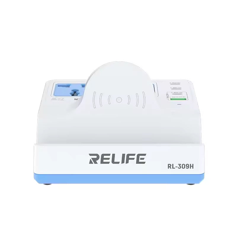 Relife RL-309H QI Station Charger, 72W, 1 x USB-A - 3 x USB-C, Wit