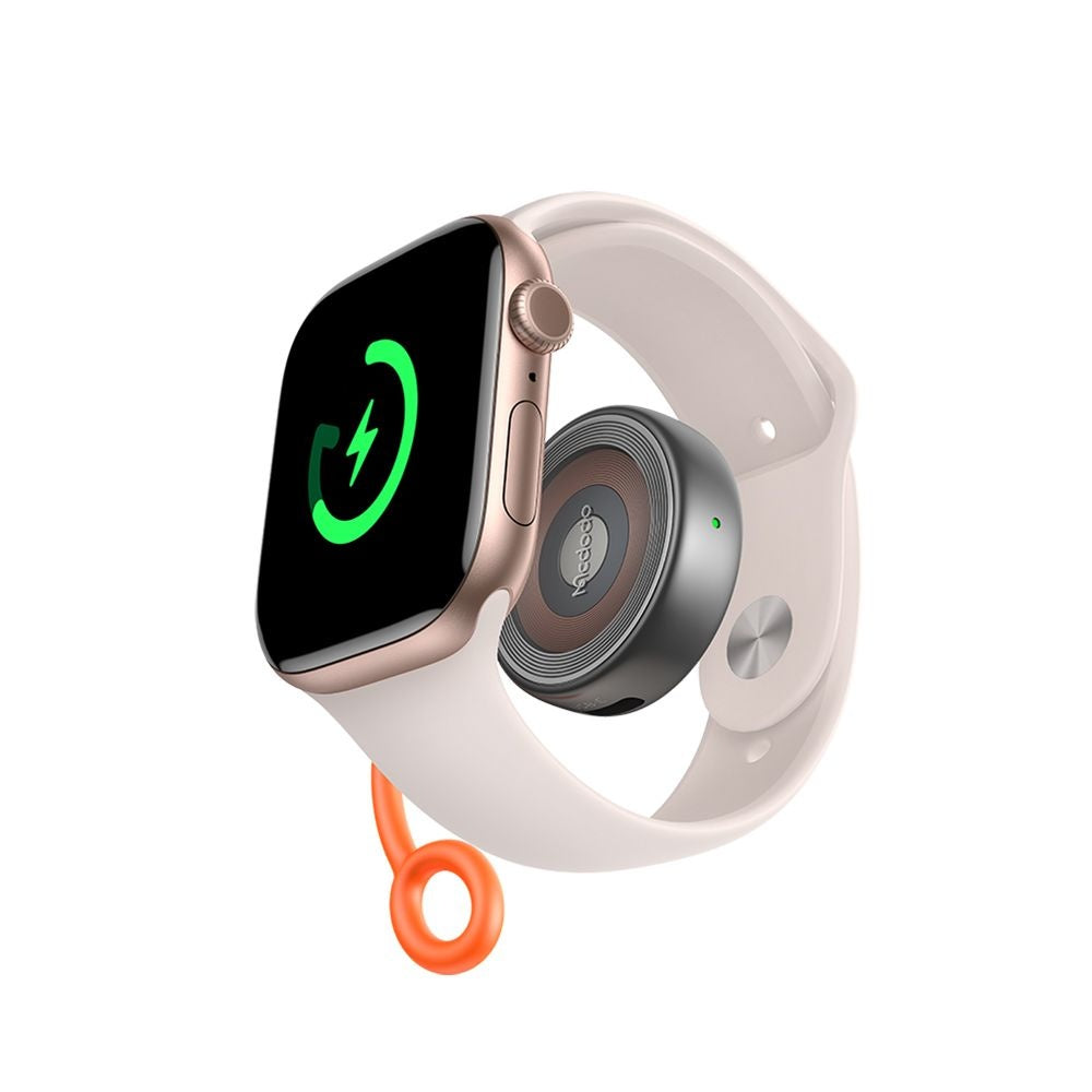 Draadloze Oplader McDodo CH-6840 voor Apple Watch Series, Zwart
