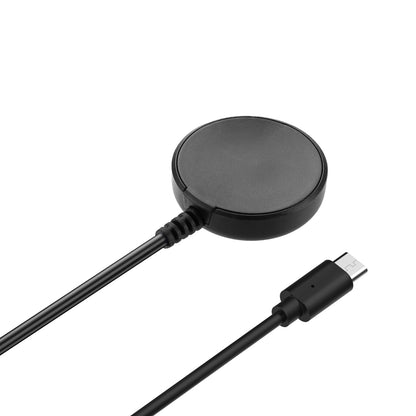 Draadloze Oplader Techsuit TSC22 voor Samsung Galaxy Watch Series, USB-C, Zwart