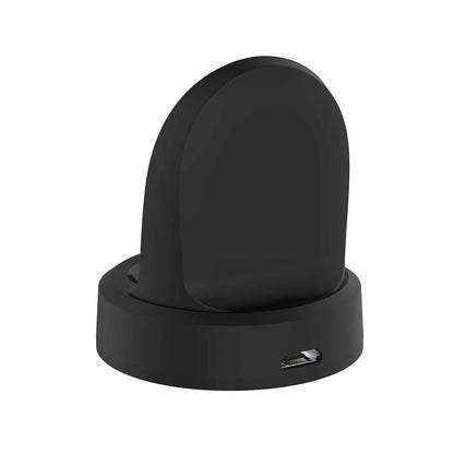 Draadloze Oplader Techsuit TSC3 voor Samsung Galaxy Watch Series, USB-A, Zwart
