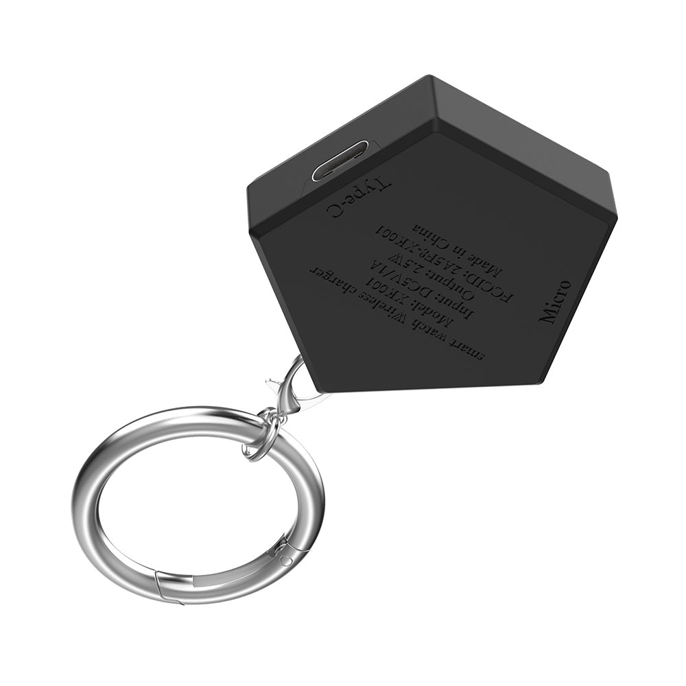 Draadloze Oplader Techsuit TSC4 voor Samsung Galaxy Watch Series, Zwart