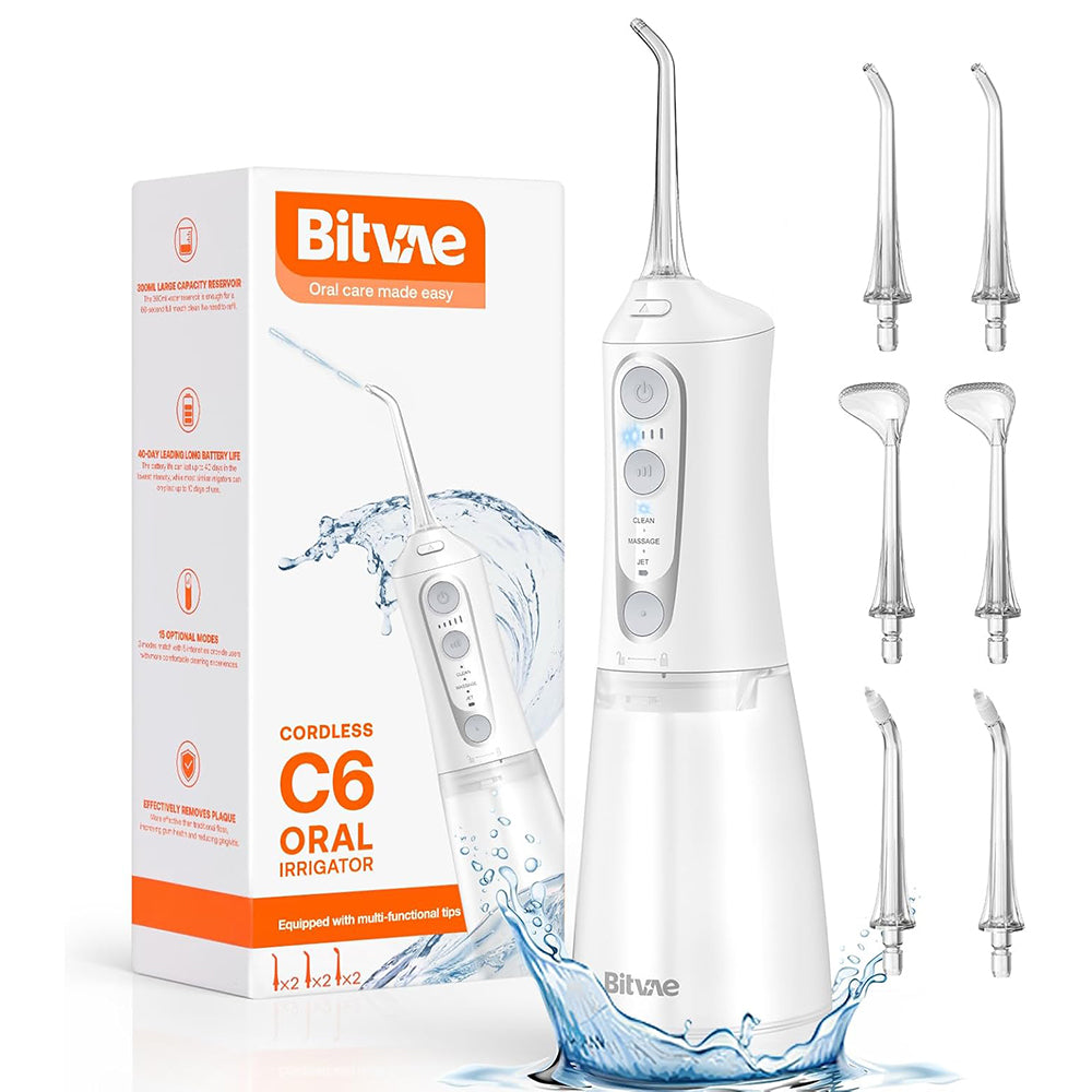 Bitvae C6 mondspoeler, wit