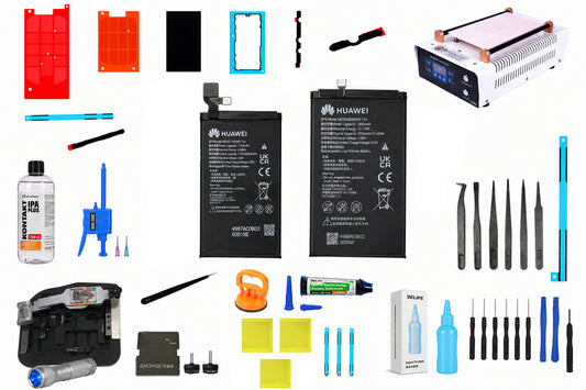 Accupakket HB2856B3EWW-11A + HB245179EWW-11A voor Huawei Mate X7 Service Pack en Speciale Service-instrumenten
