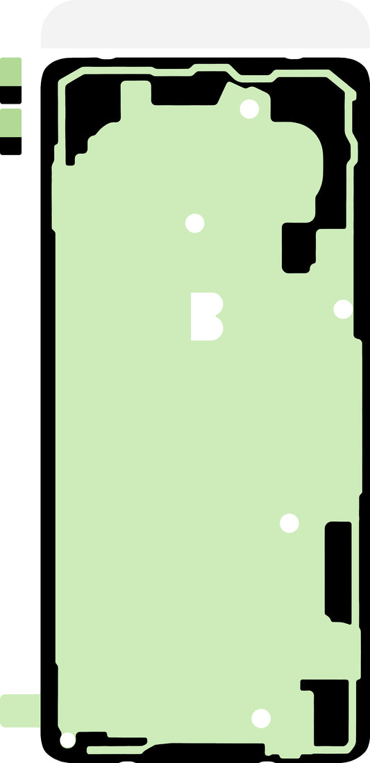 Kit Lijm Batterijdeksel Samsung Galaxy S10+ G975, Service Pack GH82-18801A