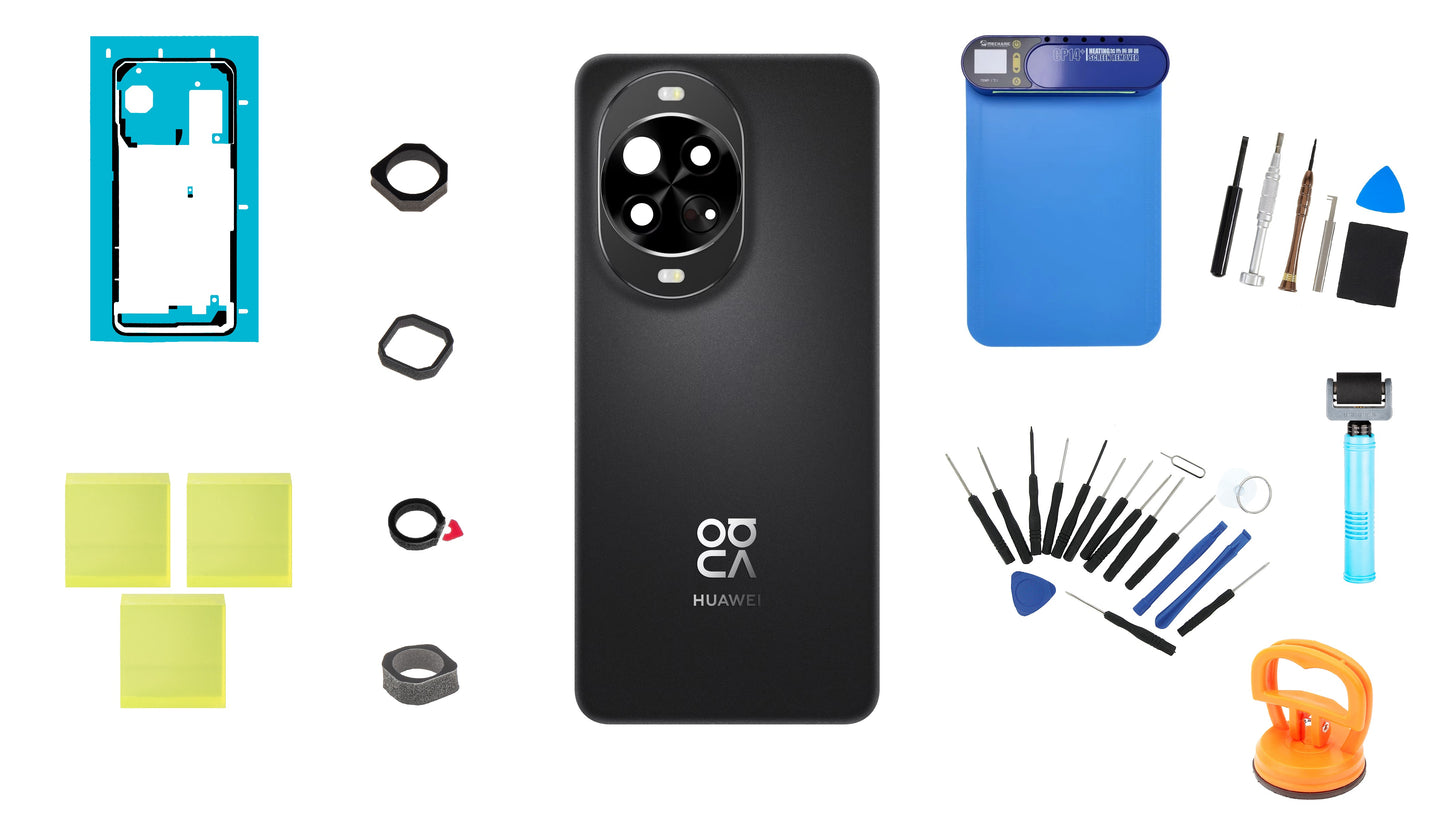 Kit Batterijkap Huawei nova 14 Pro Zwart Service Pack en Toegewijde Service-instrumenten