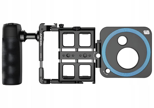 Apexel Vlogging Kit voor Telefoon, Zwart APL-VG05CH