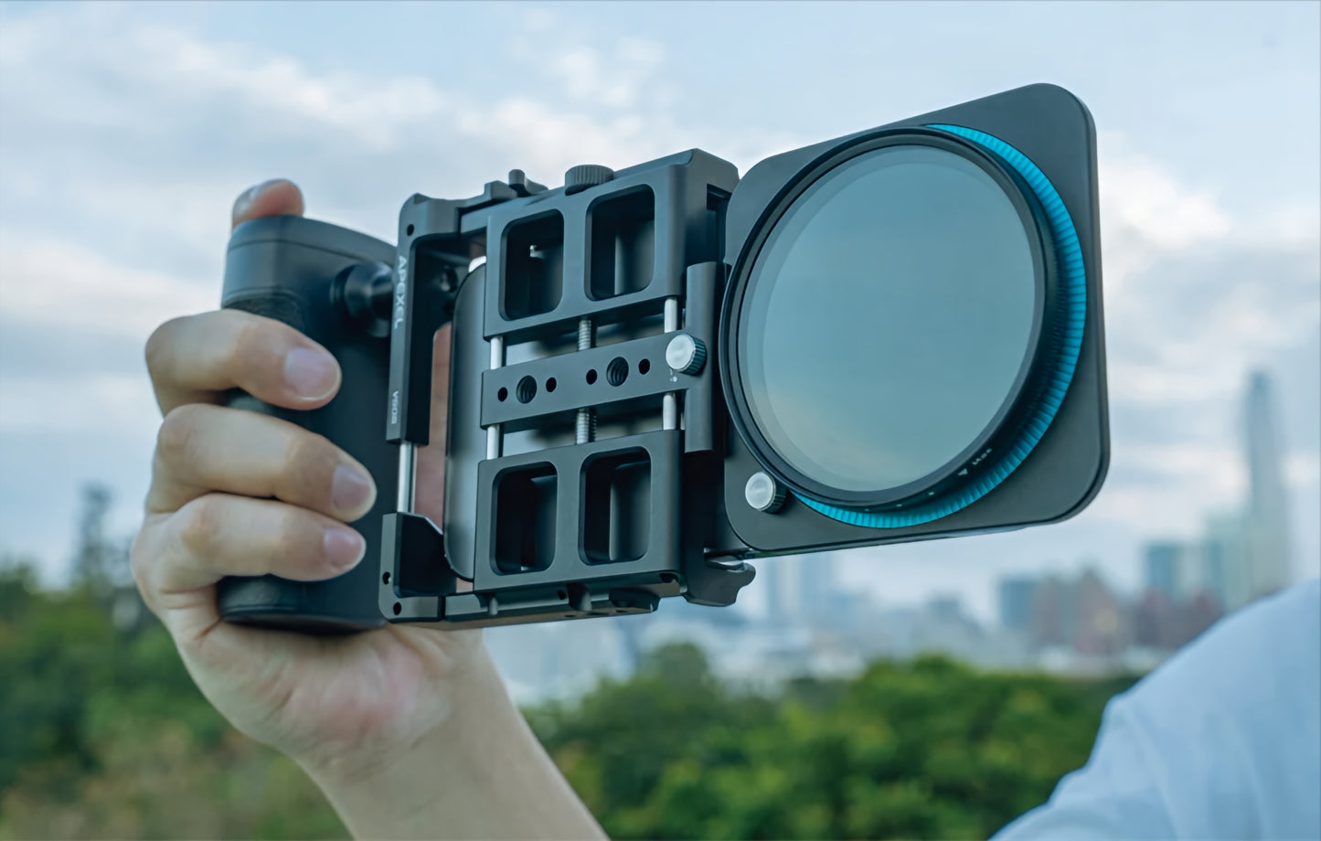 Apexel Vlogging Kit voor Telefoon, Zwart APL-VG05CH
