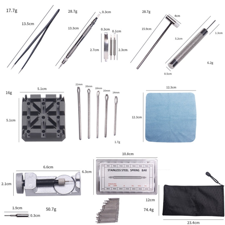 OEM Watchmaking Tools, 390in1