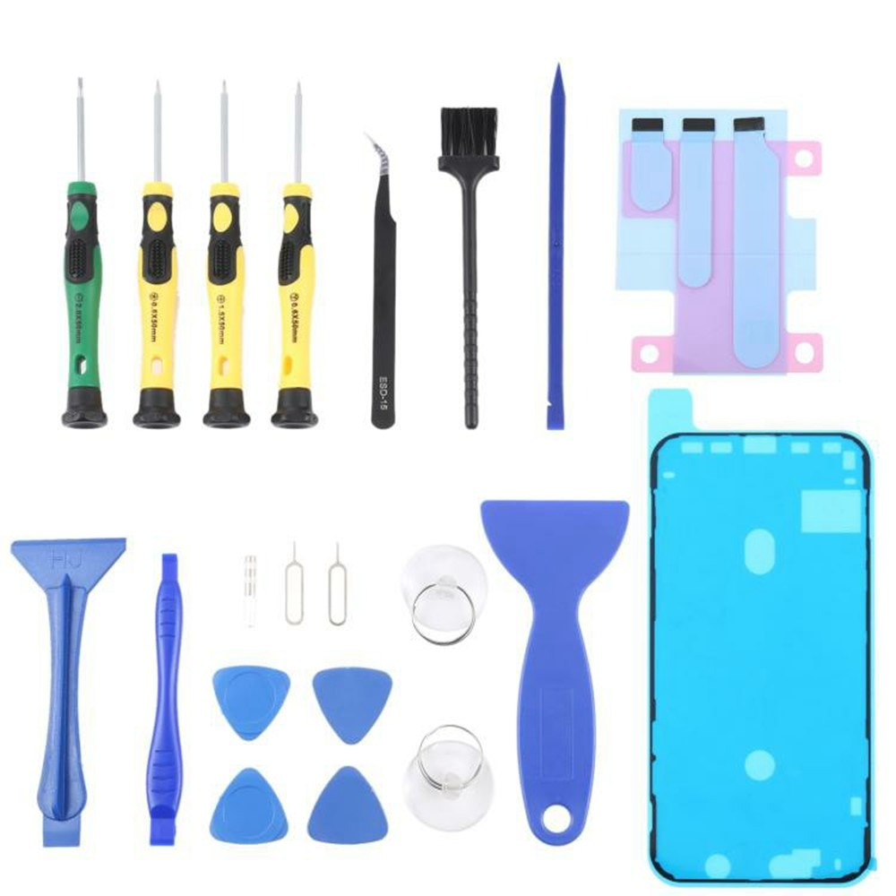 Jiafa JF-8182 Reparatieset voor het vervangen van de batterij van Apple iPhone 16 Pro, 21in1