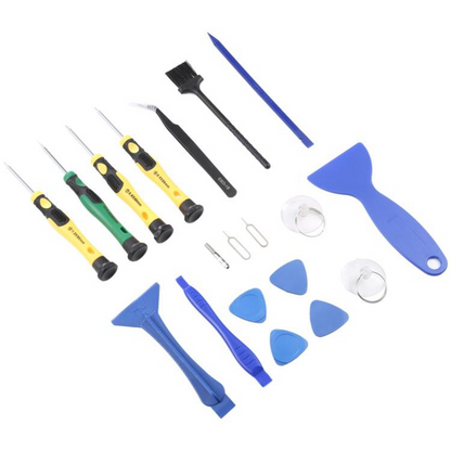 Jiafa JF-8182 Reparatieset voor het vervangen van de batterij van Apple iPhone 15 Pro, 21in1