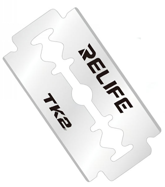 Reserve mes Relife TK2 voor lijmverwijderingsinstrument, set van 200 stuks