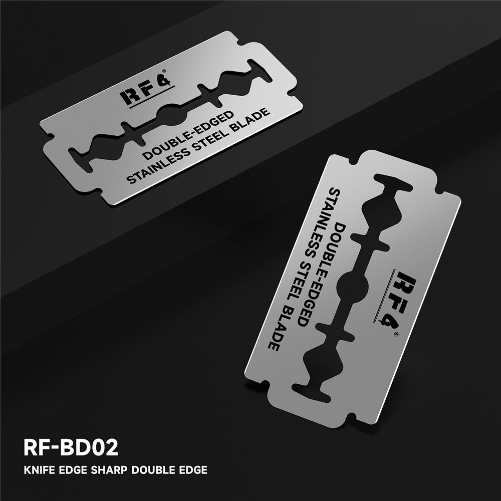 Reserve mes RF4 RF-BD02 voor UV / OCA lijmverwijderingsinstrument, set van 100 stuks