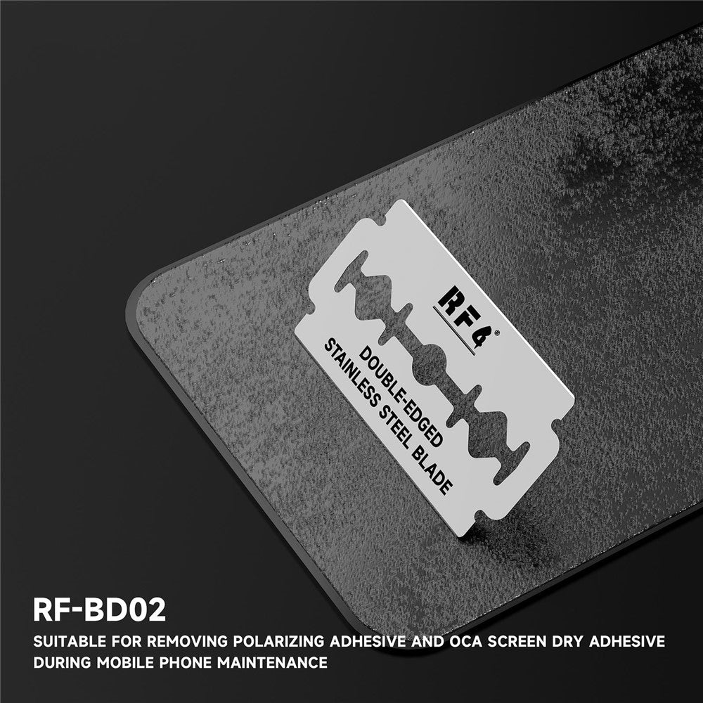 Reserve mes RF4 RF-BD02 voor UV / OCA lijmverwijderingsinstrument, set van 100 stuks