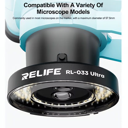 Relife RL-033 Ultra Lamp voor Microscoop, Zwart