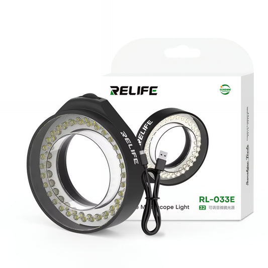 Relife RL-033E Microscooplamp, Zwart