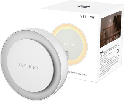Yeelight Plug-in Nachtlampje, 0.5W, 2500K, Sensor, UK Versie, Wit YLYD11YL