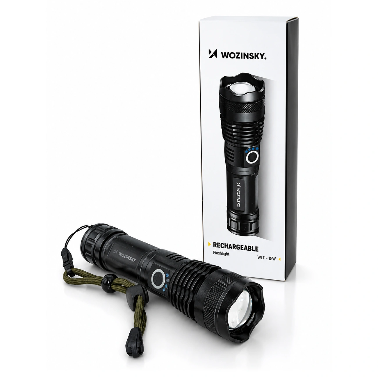 LED-zaklamp WZK WLT-15W, 1500lm, IP65
