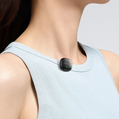 Lavalier Acefast R1, USB-C, Set 2 stuks, Zwart