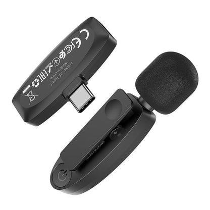 HOCO L15 Bluetooth Lavalier, USB-C, Black