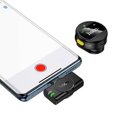 Lavalier HOCO L21, USB-C, Zwart