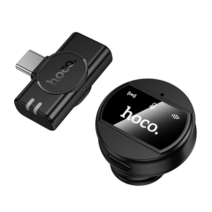 Lavalier HOCO L21, USB-C, Zwart