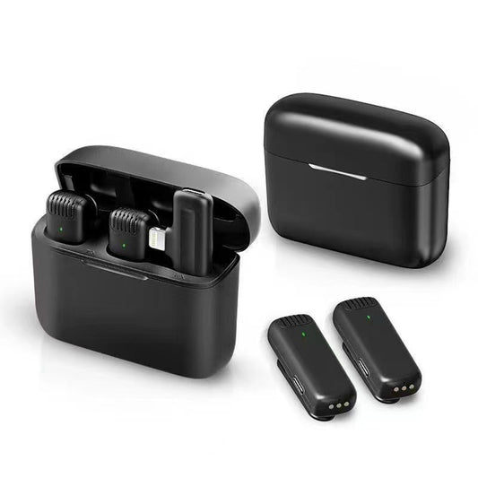 Techsuit LW4 Lavalier, Lightning, Set van 2 stuks, Zwart