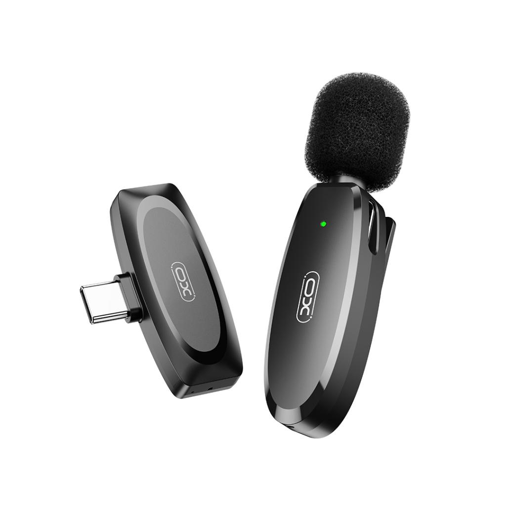 Lavaliermicrofoon XO Design MKF08A, USB-C, Zwart