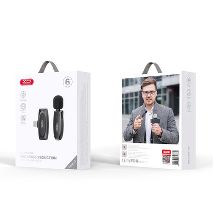 Lavaliermicrofoon XO Design MKF08A, USB-C, Zwart