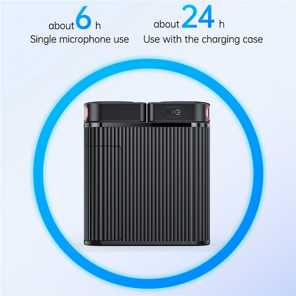 Lavaliermicrofoon Yesido KR19, USB-C / Lightning, Set van 2 stuks, Zwart