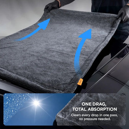 Auto doek Spigen CC100 (S1 + L1), 60cm x 90 cm / 40cm x 40cm, 2in1 ACP11389