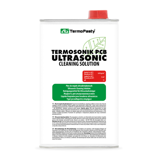 Ultrasoonreinigingsvloeistof AG Thermopasta voor PCB, 1l ART.AGT-200