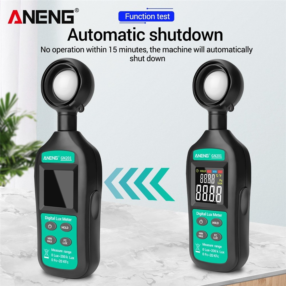 Digitale Luxmeter ANENG GN201