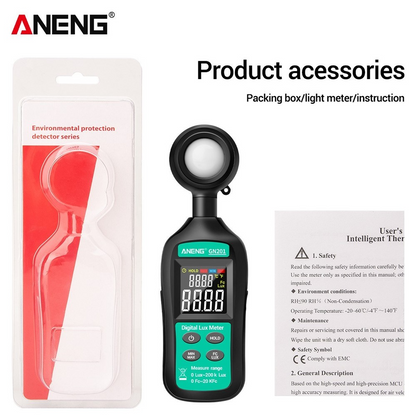 Digitale Luxmeter ANENG GN201
