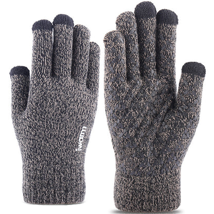 Touchscreen Winterhandschoenen Iwarm ST0005, Maat 21cm, Grijs