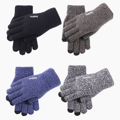 Touchscreen Winterhandschoenen Iwarm ST0005, Maat 21cm, Grijs