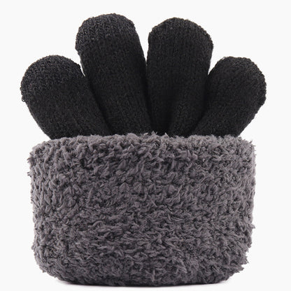 Winter Touchscreen Handschoenen Iwarm ST0005, Maat 21cm, Zwart