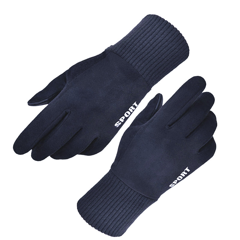 Unisex Touchscreen Winterhandschoenen Techsuit ST0009, Universele Maat, Blauw