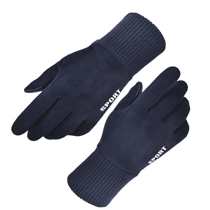 Unisex Touchscreen Winterhandschoenen Techsuit ST0009, Universele Maat, Blauw